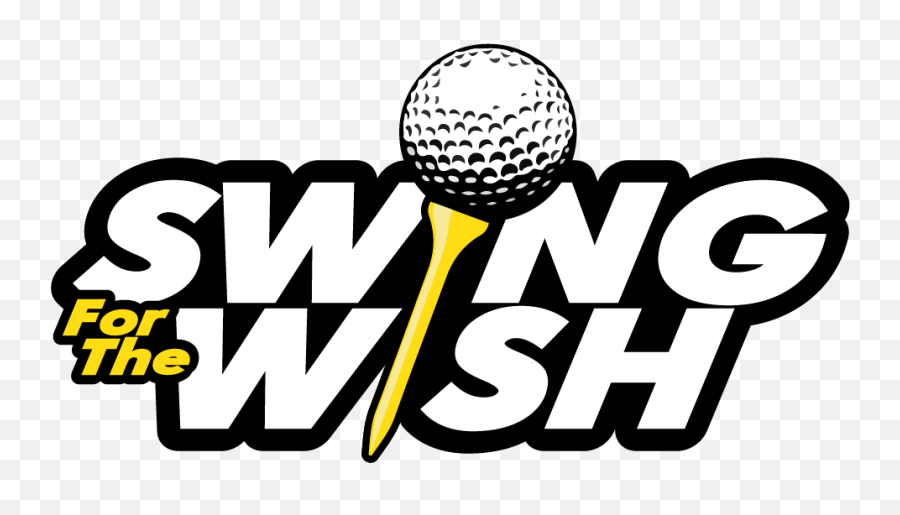 Swing For The Wish - For Golf Emoji,Make A Wish Logo