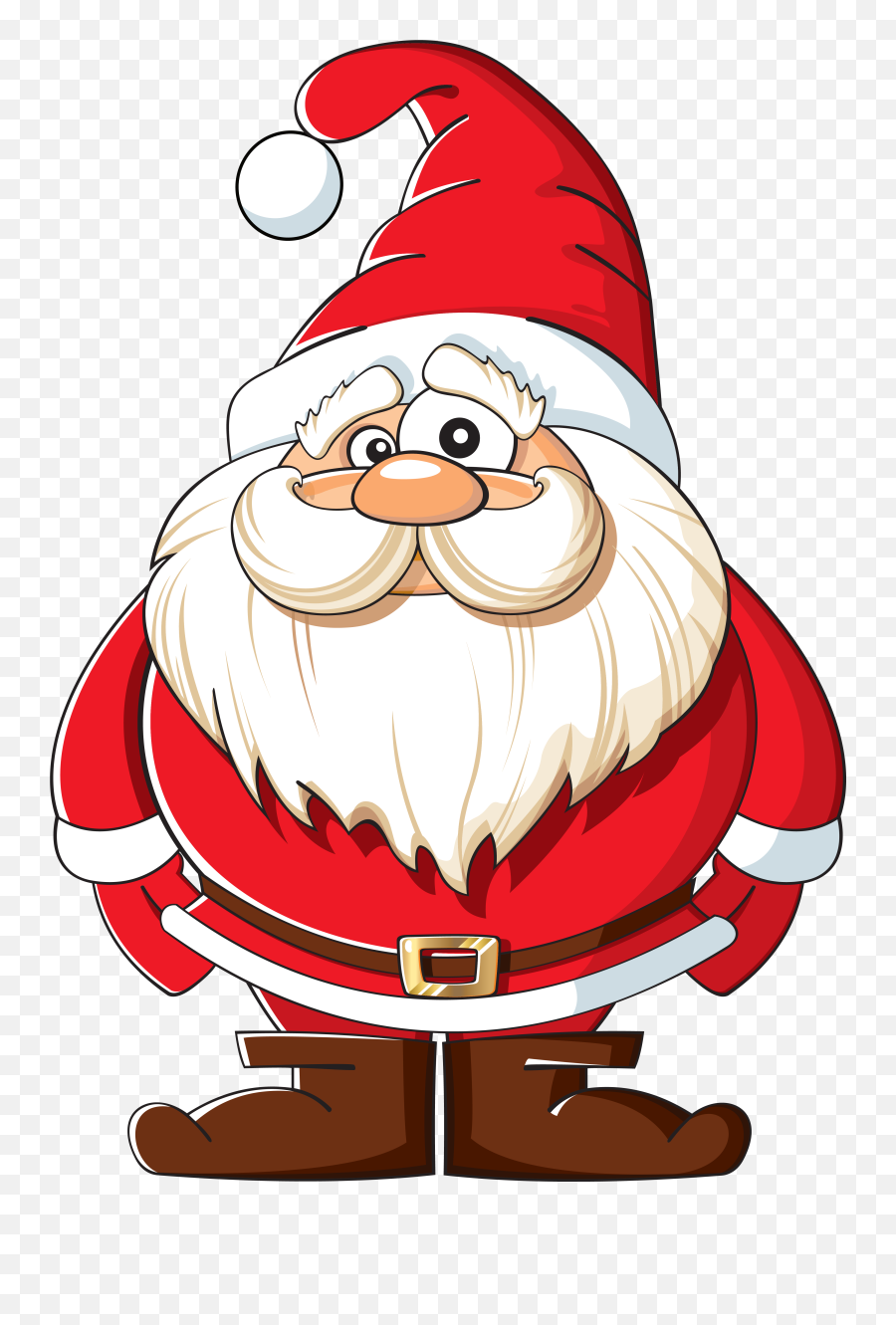 Hungry Clipart Santa Hungry Santa Transparent Free For - Clip Art Santa Emoji,Santa Clipart