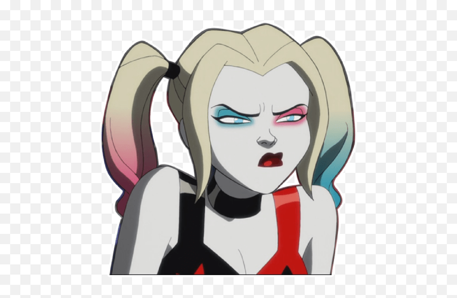 Harley Quinn Serie - Transparent Harley Quinn Stickers Emoji,Harley Quinn Png