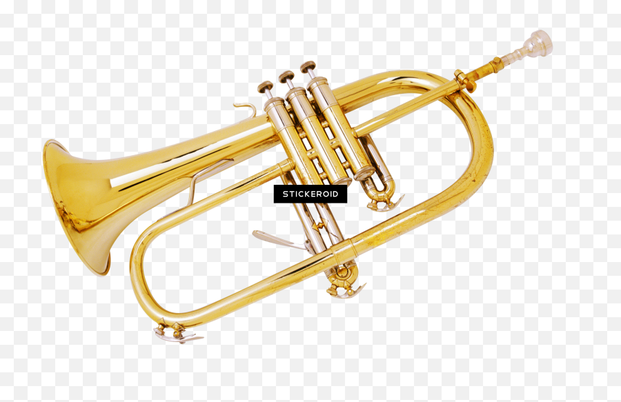 Bugle Png Transparent Png Png Collections At Dlfpt - Solid Emoji,Trumpet Png