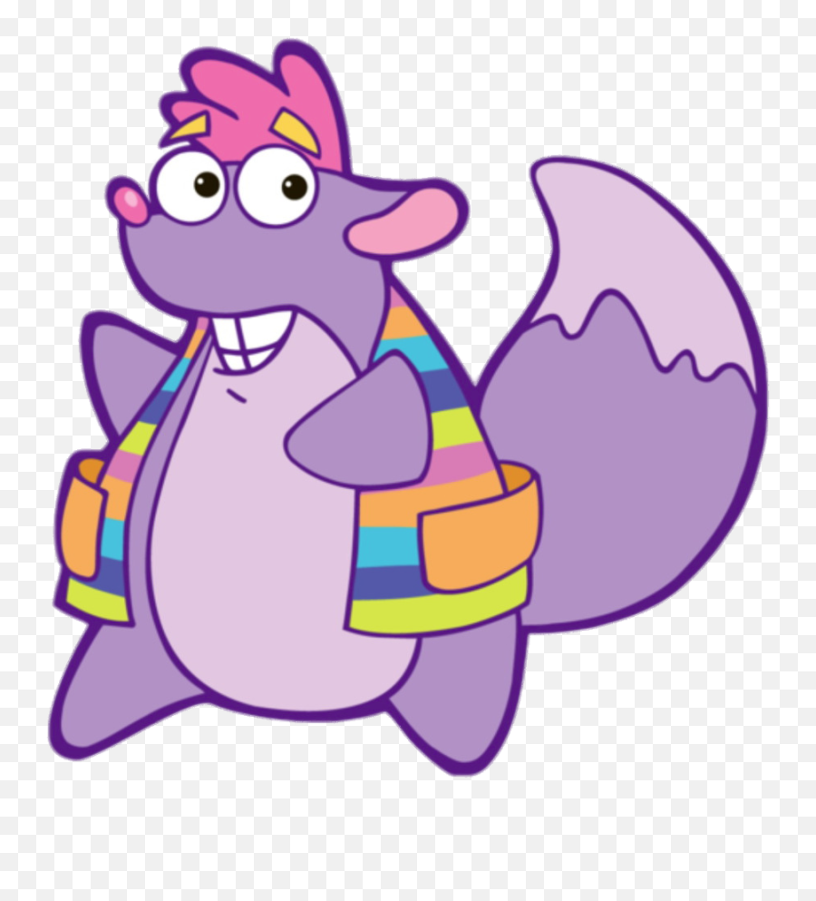 Check Out This Transparent Dora The Explorer Character Tico - Dora Main Characters Emoji,Squirrel Png