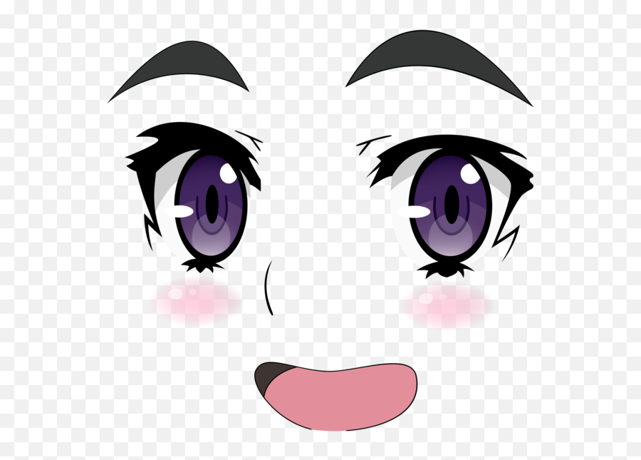 Download Hd Dio Face Png Svg Royalty - Cute Transparent Anime Face Emoji,Dio Face Png