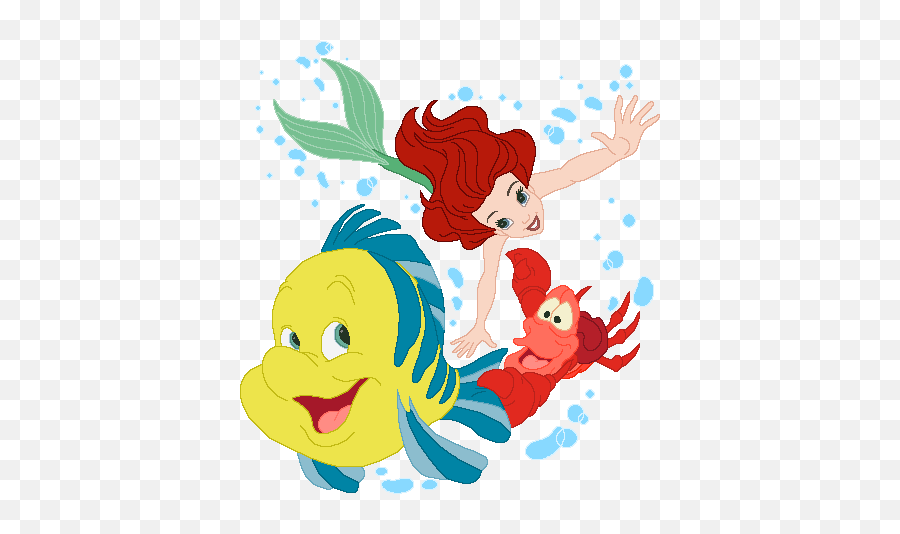 Free Mermaid Clipart Free Images 2 3 - Clipartix Pequena Sereia Gif Png Emoji,Little Mermaid Clipart