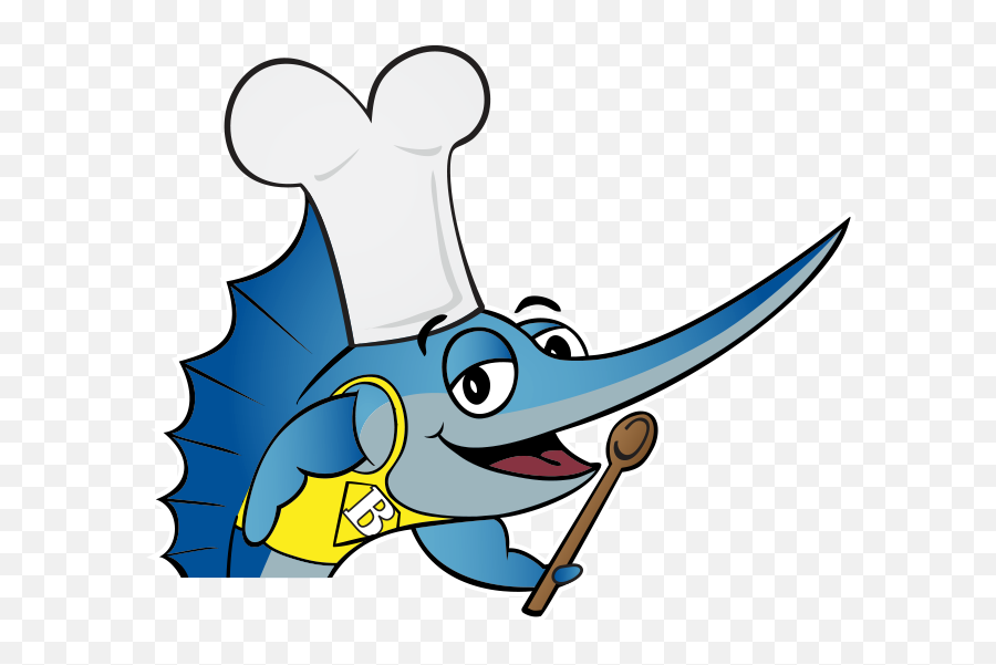 Download Hd Fish Tacos Clipart - Ikan Tenggiri Transparent Fish Cooking Logo Png Emoji,Tacos Clipart