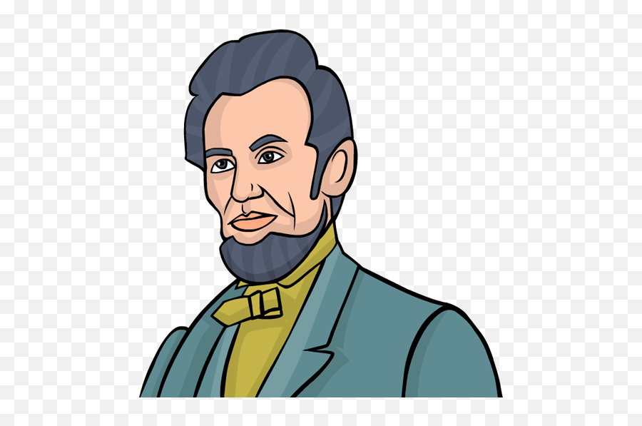 Download Lincoln Clipart Cartoon - Clipart Abraham Lincoln Png Emoji,Abraham Lincoln Clipart