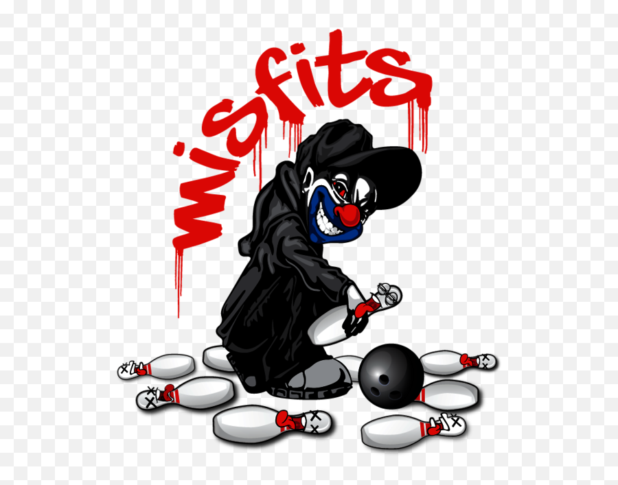 Underground Bowling Association - Misfits Fictional Character Emoji,Misfits Logo