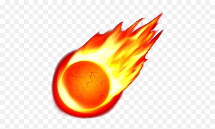 Meteor Clipart Snowball - Boule De Feu Png Emoji,Meteor Clipart