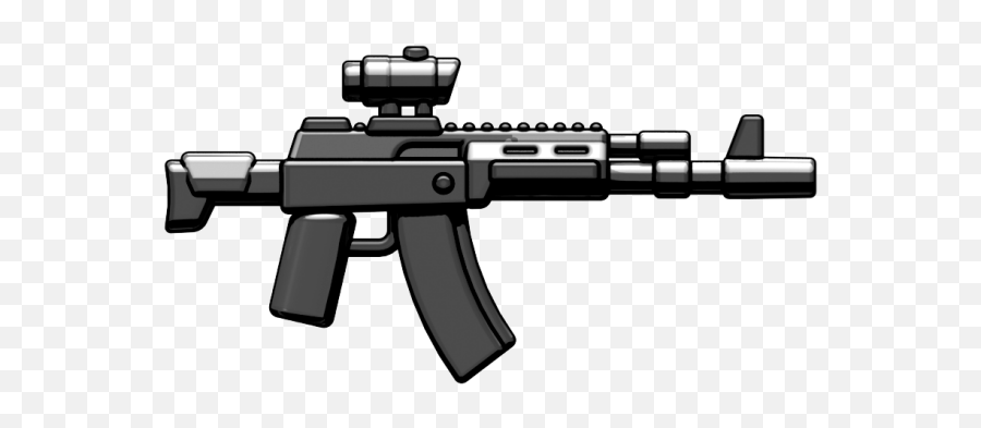 Assault Rifle Lego Minifigure Weapon - Brickarms Ak 12 Emoji,Ak Png