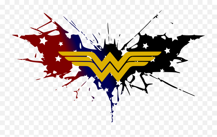 Batman Wonder Woman Logo - Wonder Woman Batman Logo Emoji,Wonder Woman Logo