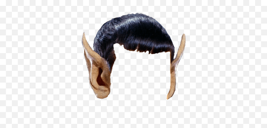 Fan Bingbing Shorter Hair Pnglib U2013 Free Png Library - Star Trek Vulcan Hair And Ears Emoji,Hair Transparent Background
