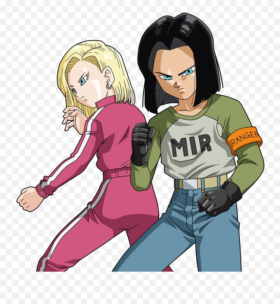 Android 18 And 18 Dragon Ball Super - Super Dragon Ball Android 18 Tournament Of Power Emoji,Android 18 Png