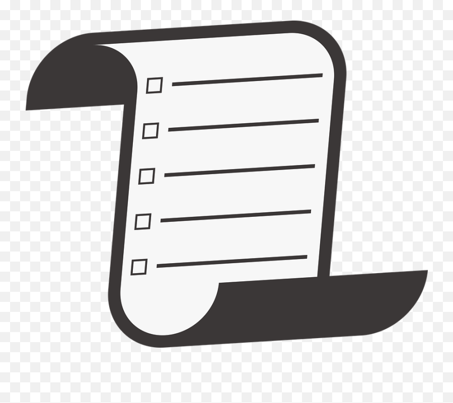 Check List - Lista A Png Transparent Png Original Size Transparent Background Png Clipart Receipt Emoji,Check Transparent