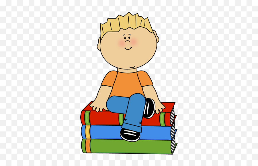 Book Clip Art - Books With Kid Clip Art Emoji,Books Clipart