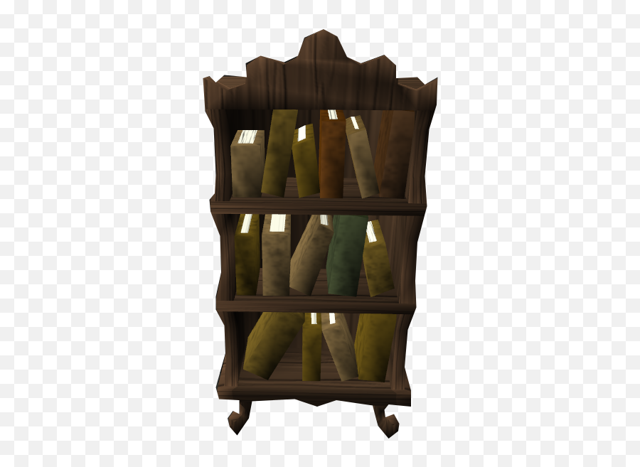 Mahogany Bookcase Runescape Wiki Fandom Emoji,Bookcase Png