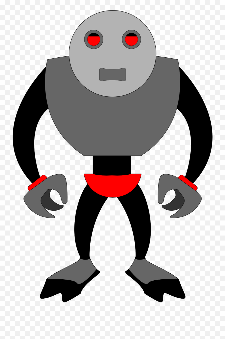 Evil Robot Clip Art Free Image Download Emoji,Evil Clipart