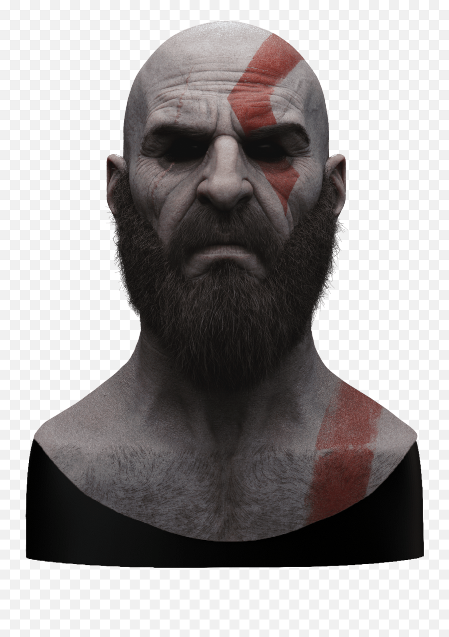 The God Of War Emoji,Kratos Transparent