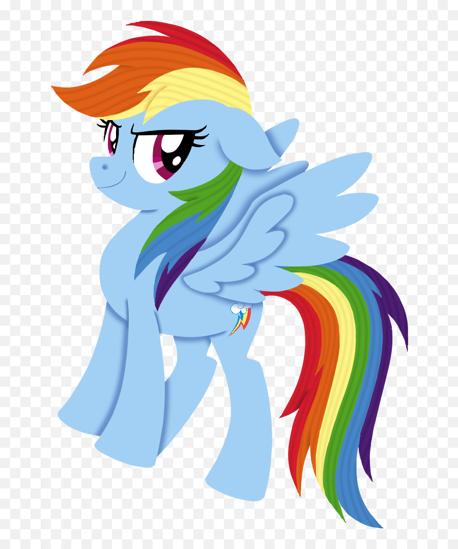 Rainbow Dash My Little Pony 2023 Annoying Orange Fanon - Mlp Emoji,Annoying Orange Transparent