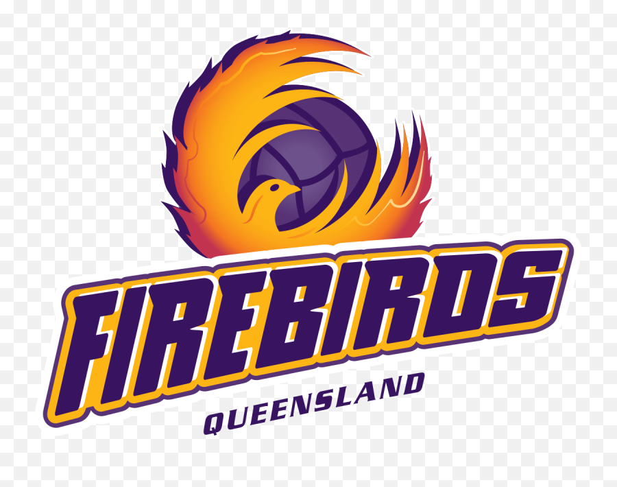 Queensland Firebirds - Wikipedia Queensland Firebirds Logo Emoji,Firebird Logo