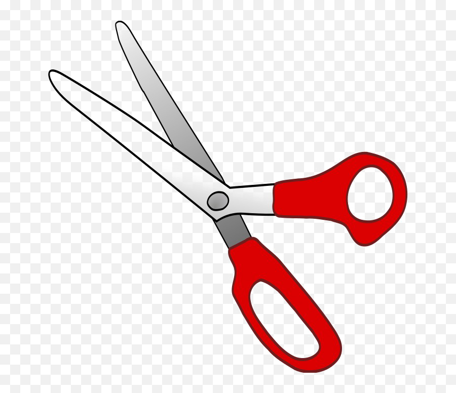 Scissors And Comb Png - Scissor Png Pic Red Scissors Scissor Png Emoji,Scissors Clipart