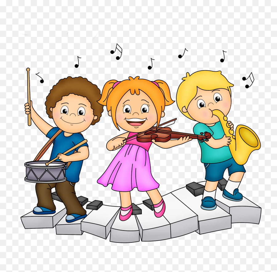 Music For Kids Art For Kids Crafts For Kids Clip - Playing Instrument Clipart Png Emoji,Children Playing Clipart