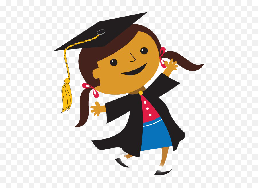 Graduate Clipart Rights Child Graduate Rights Child - Girl Graduate Clipart Transparent Background Emoji,Graduation Clipart