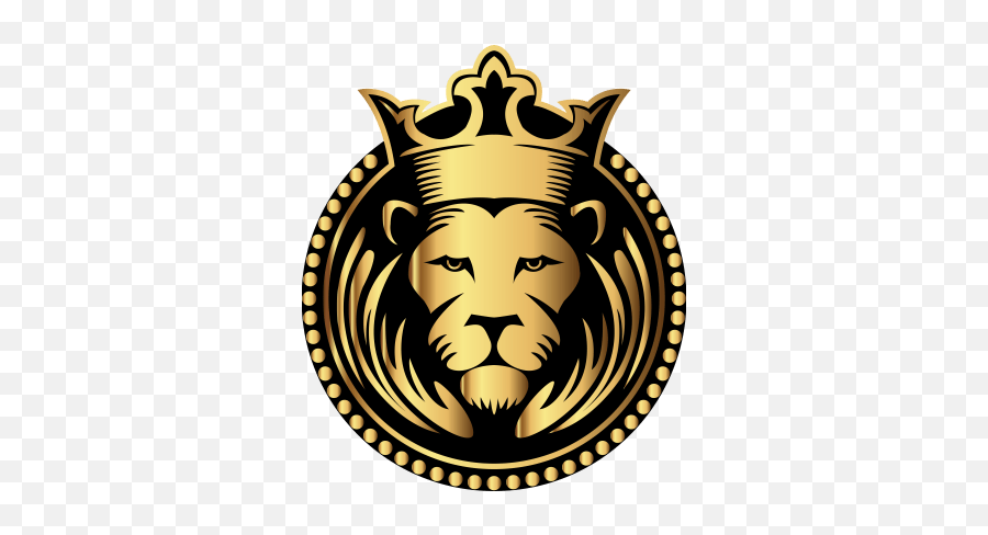 Lion 2 - Lion Head Lion Logo Hd Emoji,Lion Logos