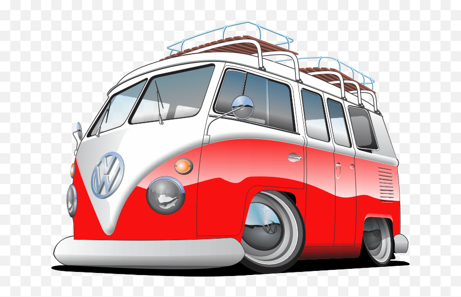 Split Window Vw Bus - Cartoon Volkswagen Bus Drawing Emoji,Vw Bus Clipart