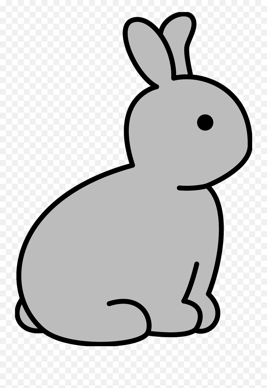 Little Rabbit Clipart - Dot Emoji,Rabbit Clipart