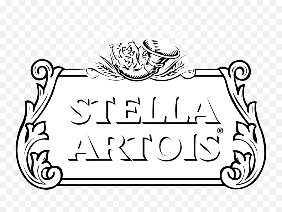 Download Stella Artois Logo Black And - Stella Artois Emoji,Stella Artois Logo