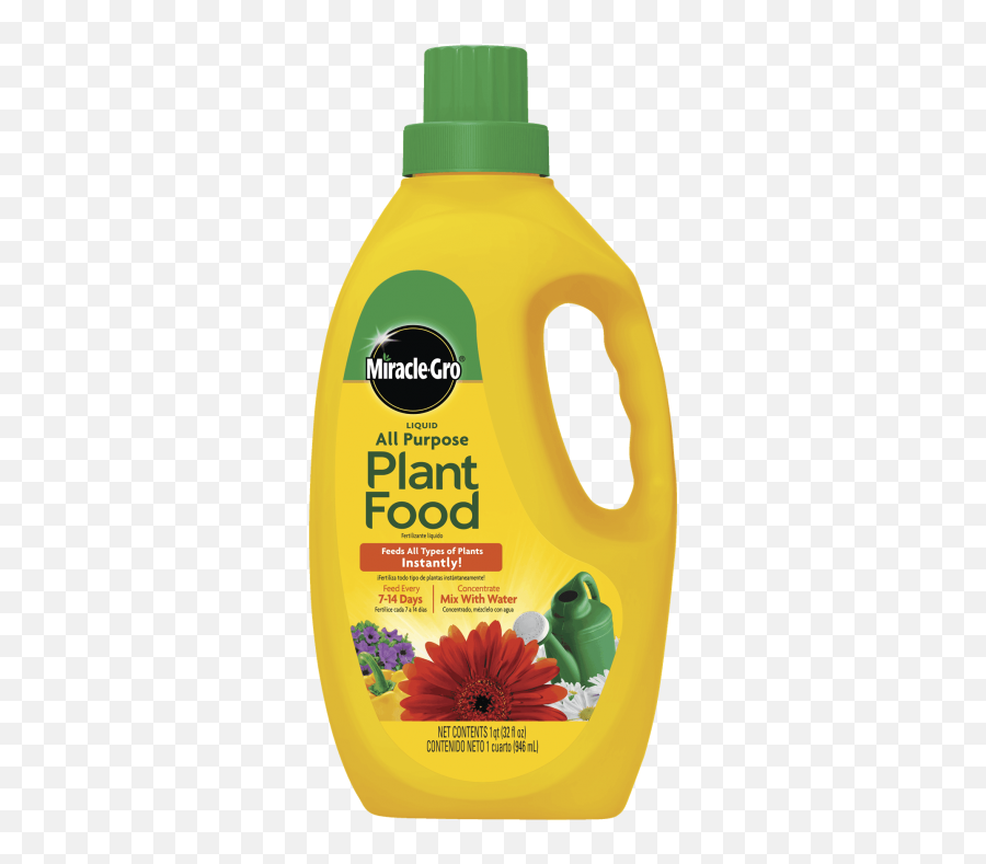 Miracle - Gro Liquid All Purpose Plant Food Miracle Gro Liquid Fertilizer Emoji,Transparent Plant