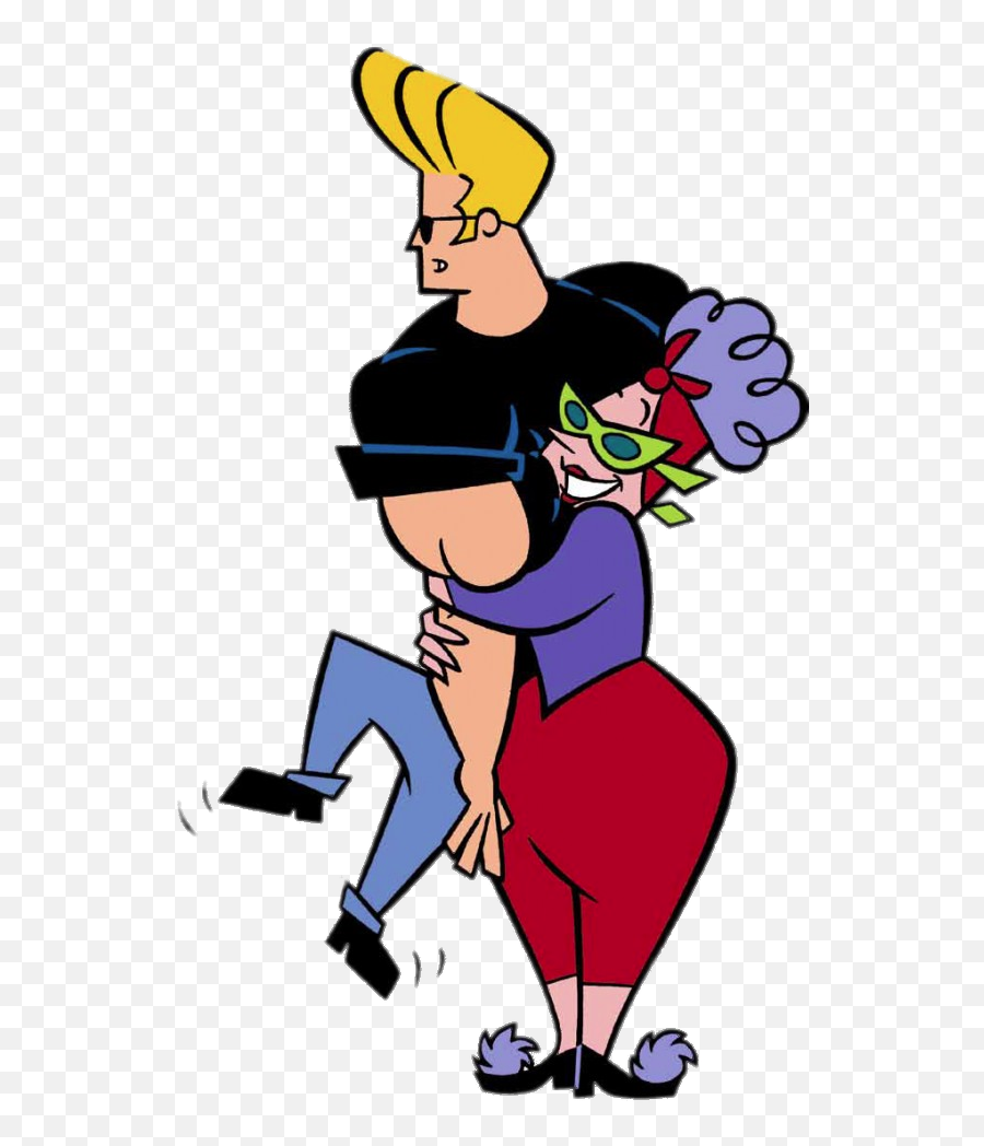 Check Out This Transparent Bunny Bravo - Bunny Bravo And Johnny Bravo Emoji,Johnny Bravo Png