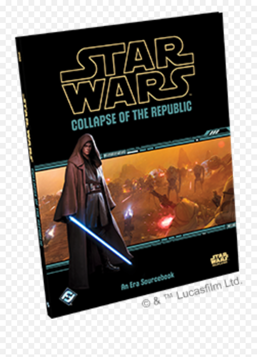 Fantasy Flight Games Star Wars Rpg Collapse Of The Republic - Fantasy Flight Games Star Wars Book Emoji,Star Wars Republic Logo
