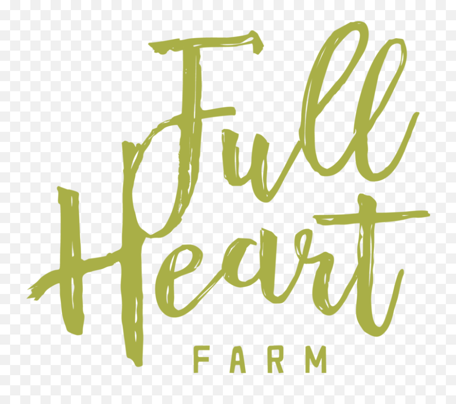 Branding For Full Heart Farm - Vertical Emoji,Farm Logo
