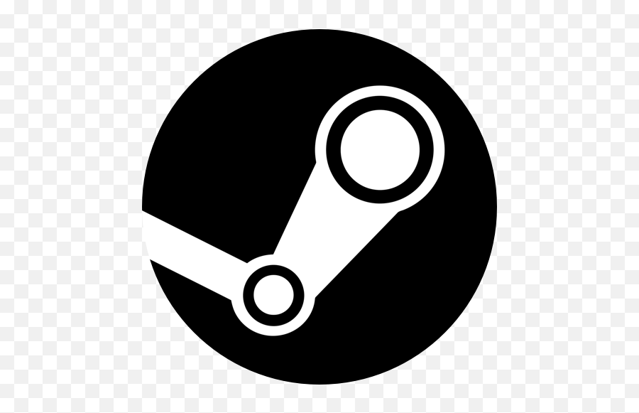 Steam Logo Png - Steam Logo Png Black Emoji,Steam Logo