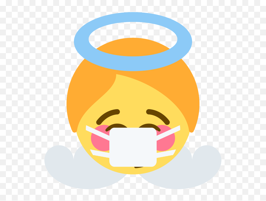 Emoji Face Mashup Bot On Twitter Baby Angel - Happy,Angel Emoji Png