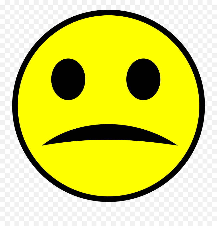 Word Sad Png Files Clipart - Free Clipart Sad Face Emoji,Sad Clipart