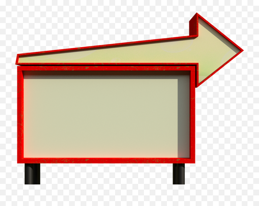 Metal Sign Arrow - Free Image On Pixabay Emoji,Rustic Arrow Png