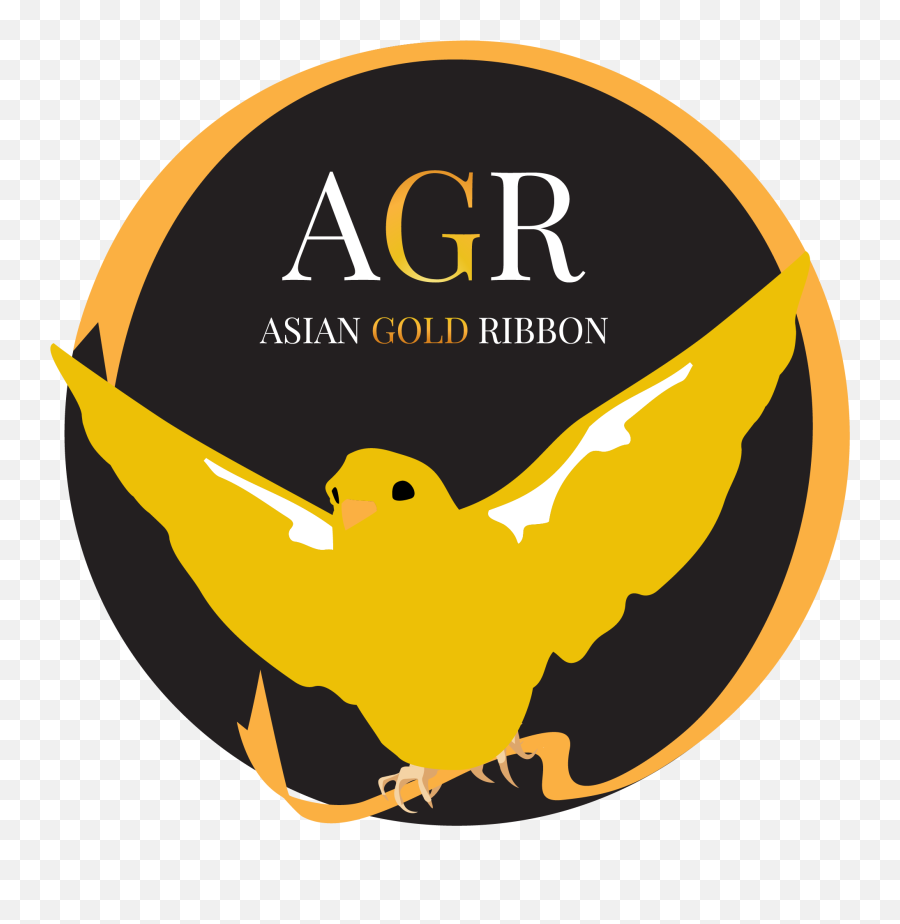 Asian Gold Ribbon Day 2021 - Asian Gold Ribbon Emoji,Gold Ribbon Transparent Background
