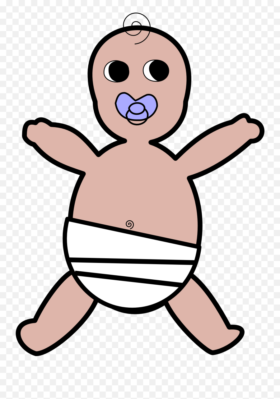 Newborn Baby Clipart Free Image - Infant Emoji,Baby Clipart