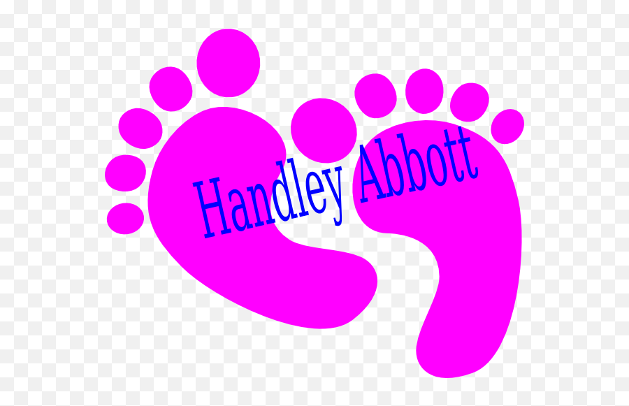 Blue Baby Feet Clip Art At Clkercom - Vector Clip Art Emoji,Baby Foot Png