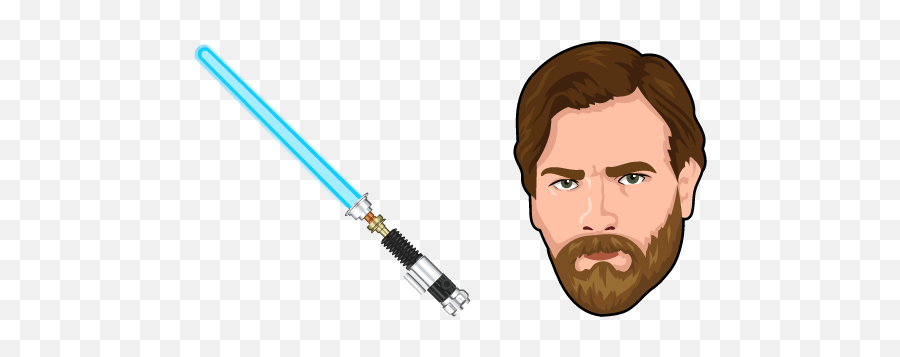 Star Wars Obi Wan Kenobi Png Image Hd Png All Emoji,Star Wars Lightsaber Png