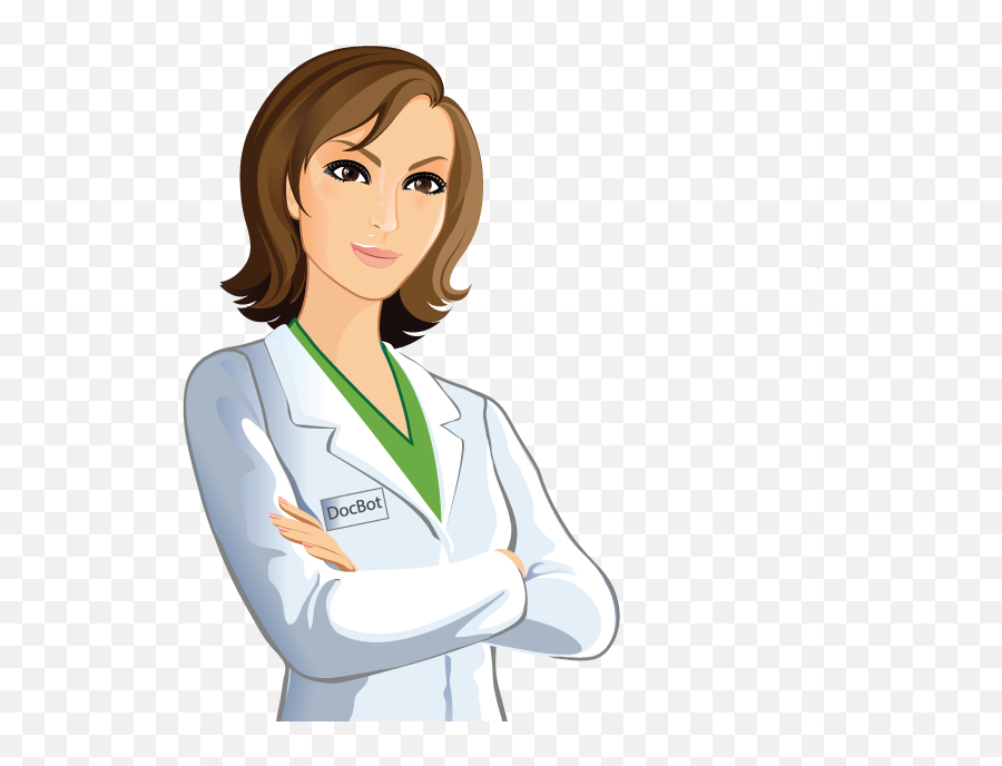 Us - Caprostateprostateformulategreen U2014 Docbot Emoji,Female Doctor Clipart