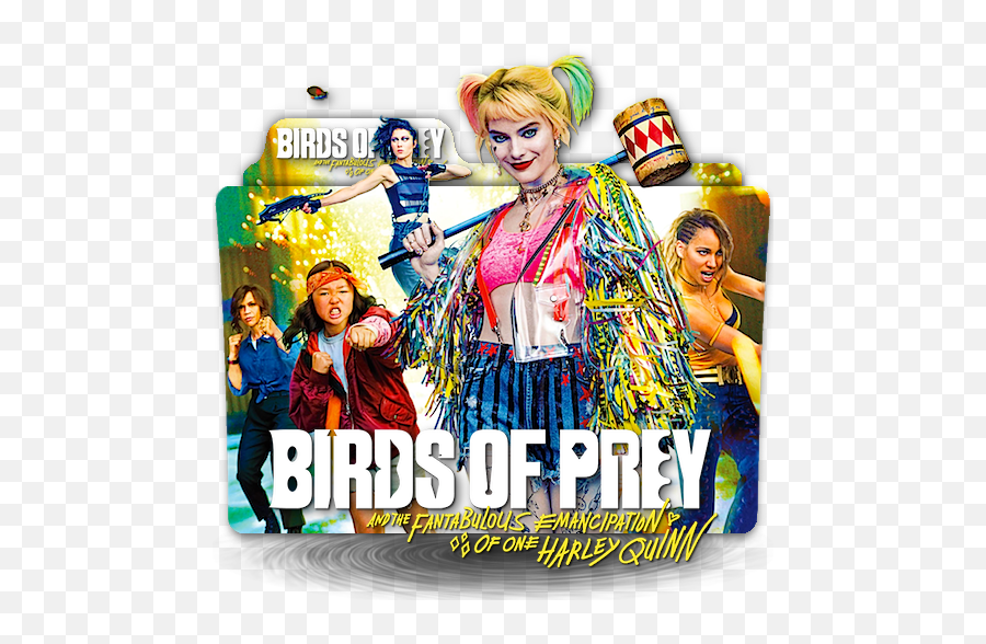 123movieshd Girl Joker U201cbirds Of Preyu201d Full Movie Online - Birds Of Prey Movie Folder Icon Emoji,Harley Quinn Png