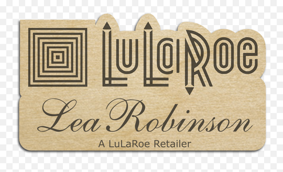 Wood Sign - Lularoe Logo Emoji,Lularoe Logo