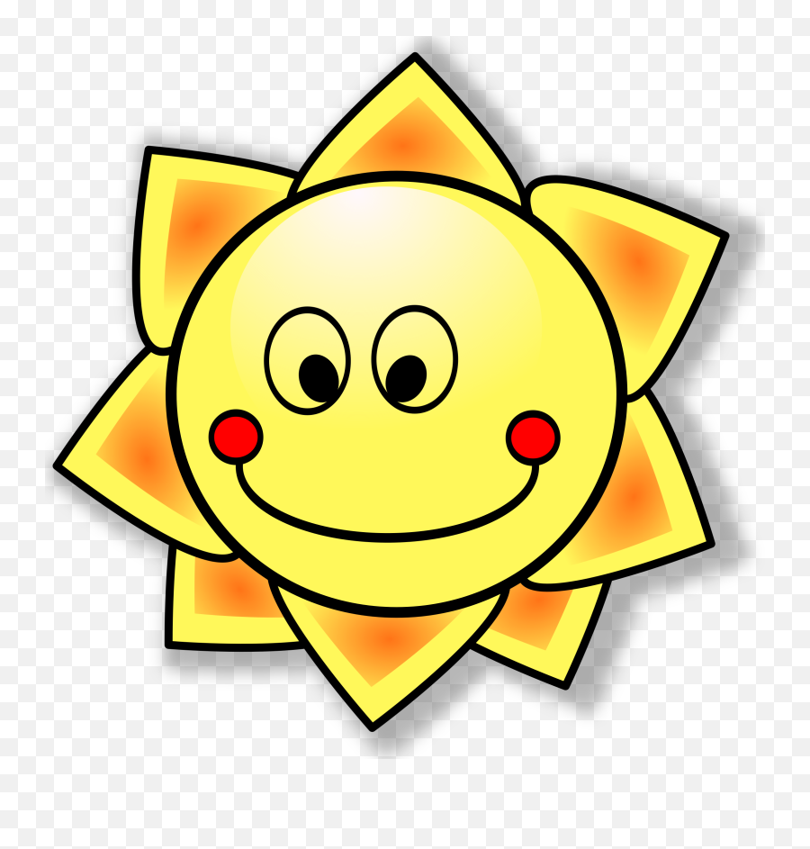 Sunshine Clipart Png Transparent Images - Sun Clip Art Emoji,Sunshine Clipart