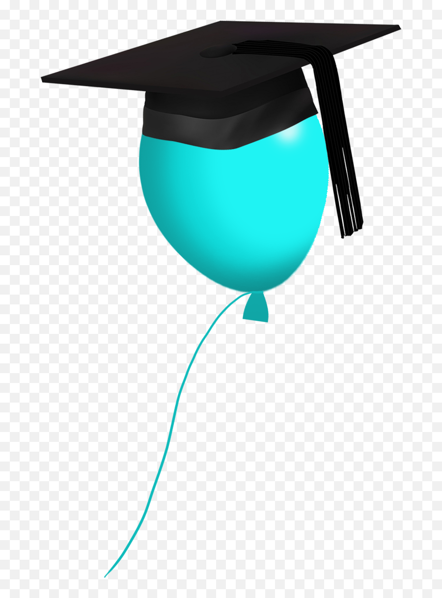 Graduation Clipart - Graduation Hat Balloon Clipart Emoji,Graduation Cap Png