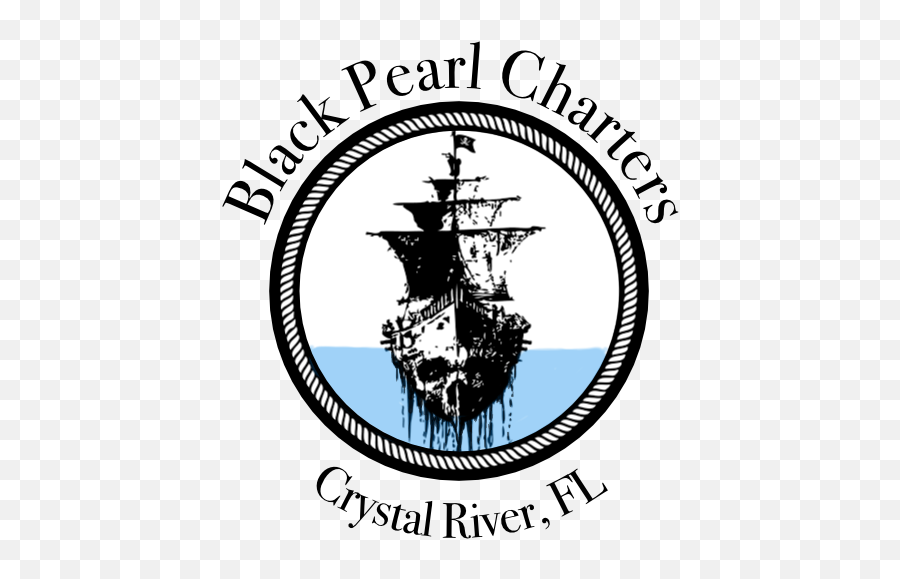 Black Pearl Charters Charter Fishing Scalloping And - Ghost Pirate Flag Emoji,Pearl Logo