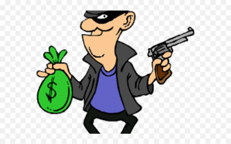Criminal Clipart Crook - Transparent Background Criminal Clipart Emoji,Robber Clipart