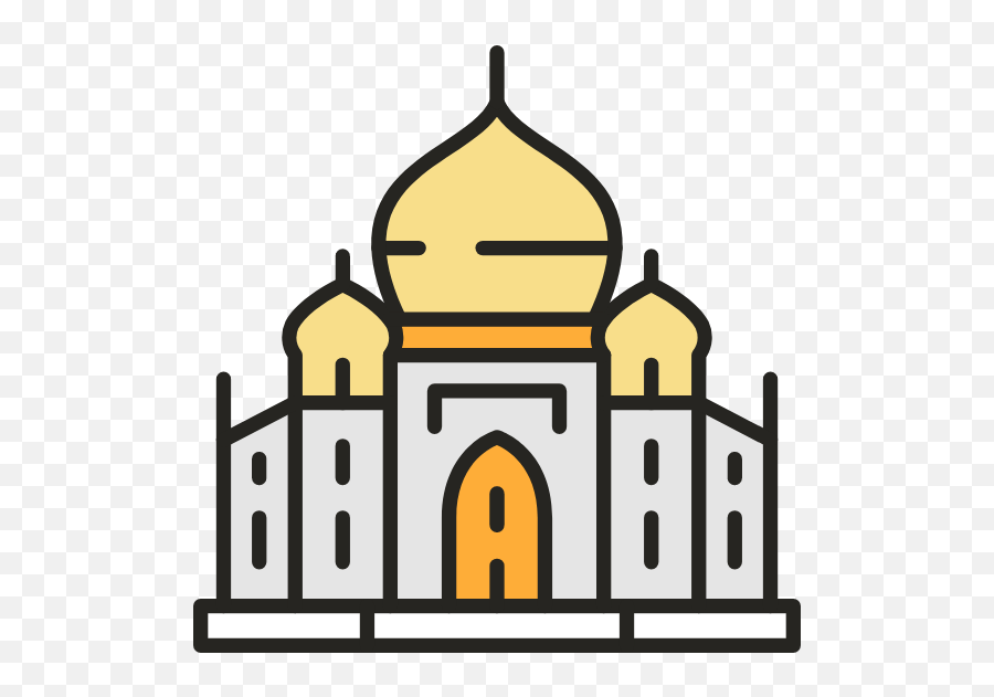 The Taj Mahal Graphic - Clip Art Free Graphics U0026 Vectors Taj Mahal Clip Art Emoji,Pyramids Clipart