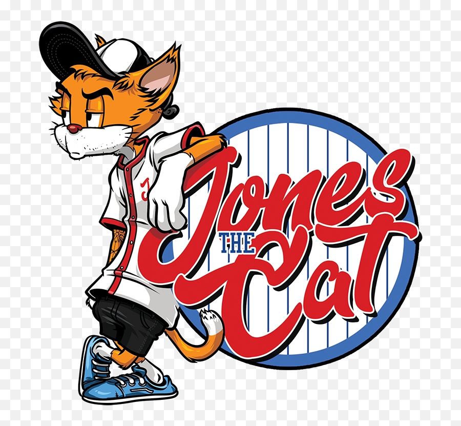 Jones The Cat - Punk Band Logo And Character Design On Behance Language Emoji,Punk Logo